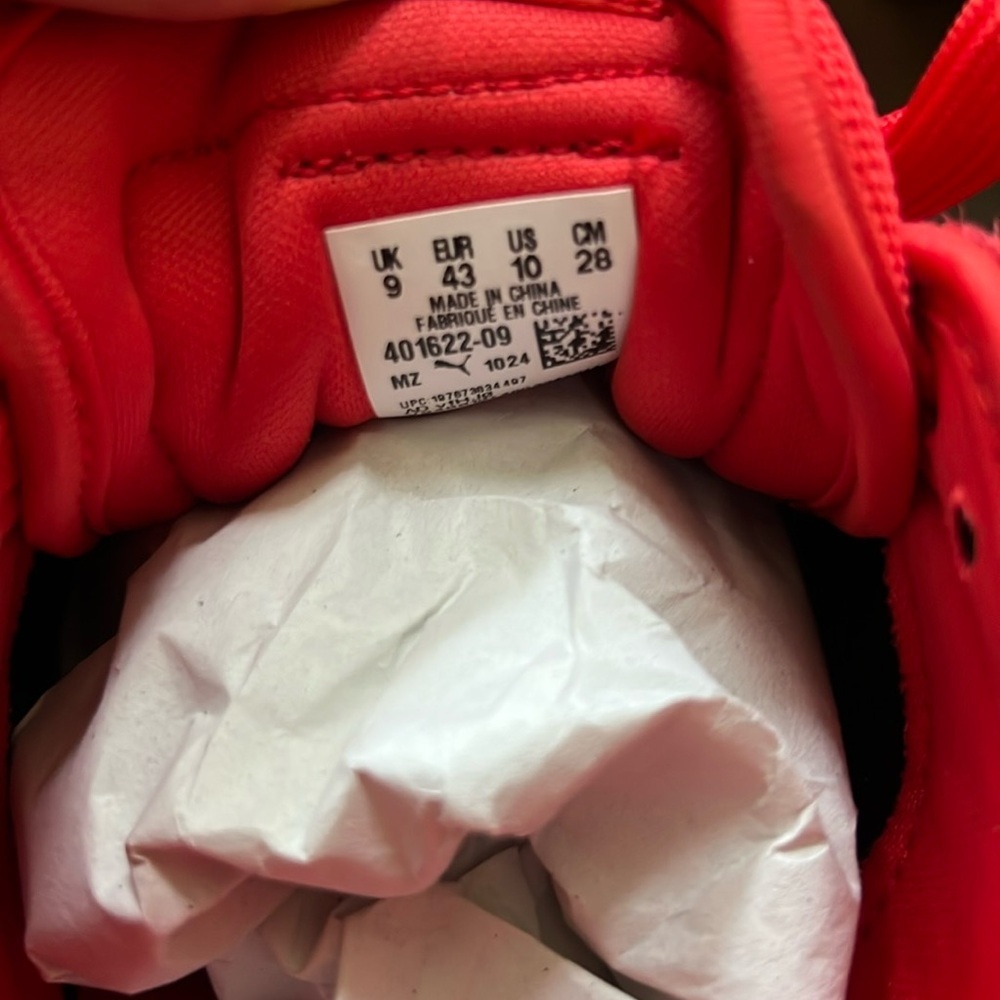PUMA ST MILER Men's Sneakers Red - Picture 14 of 15